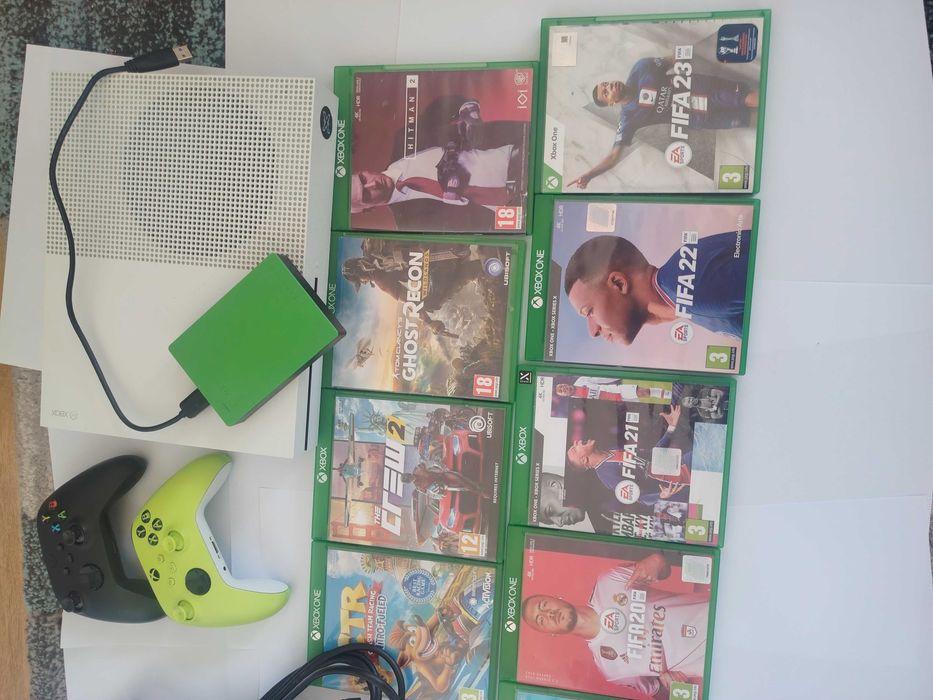 Xbox One s 1TB + 11 jocuri