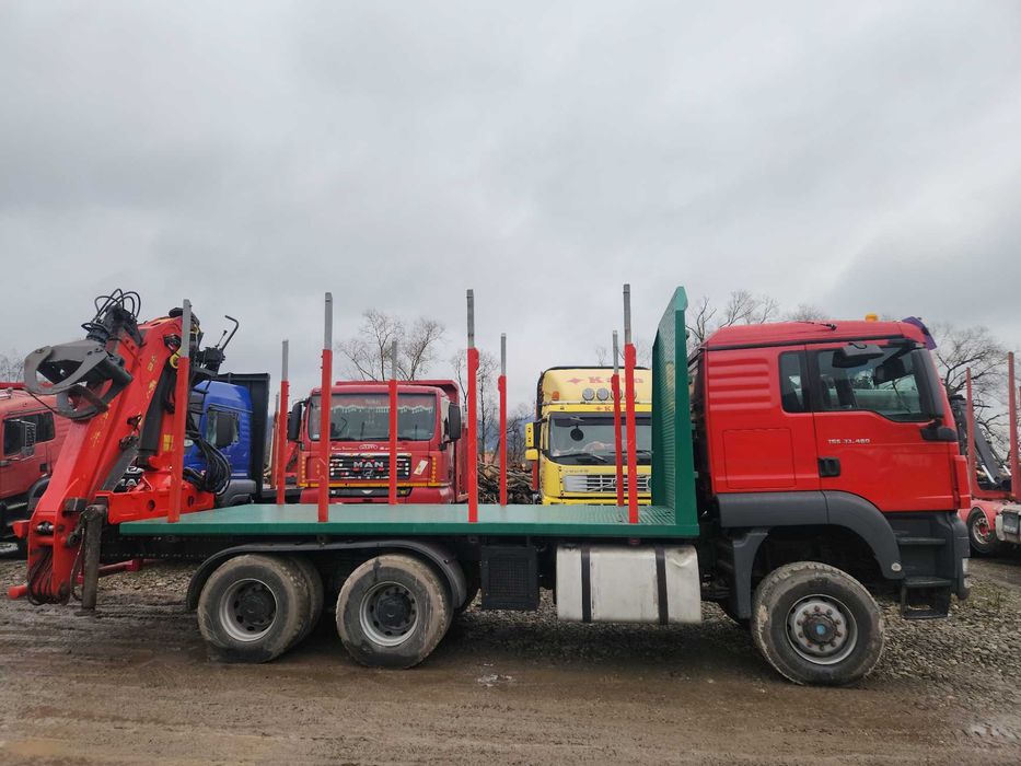 6x6 Forestier cu macara, piese macarale