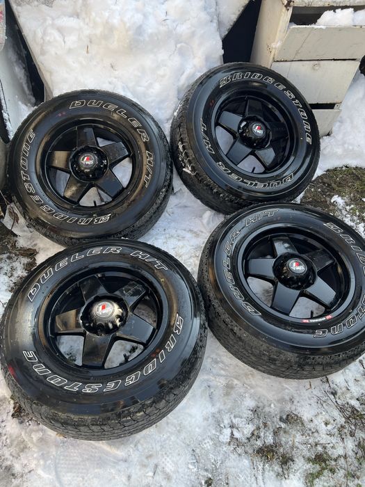 TRD диски с резинами 275/65/R17 BRIDGESTONE