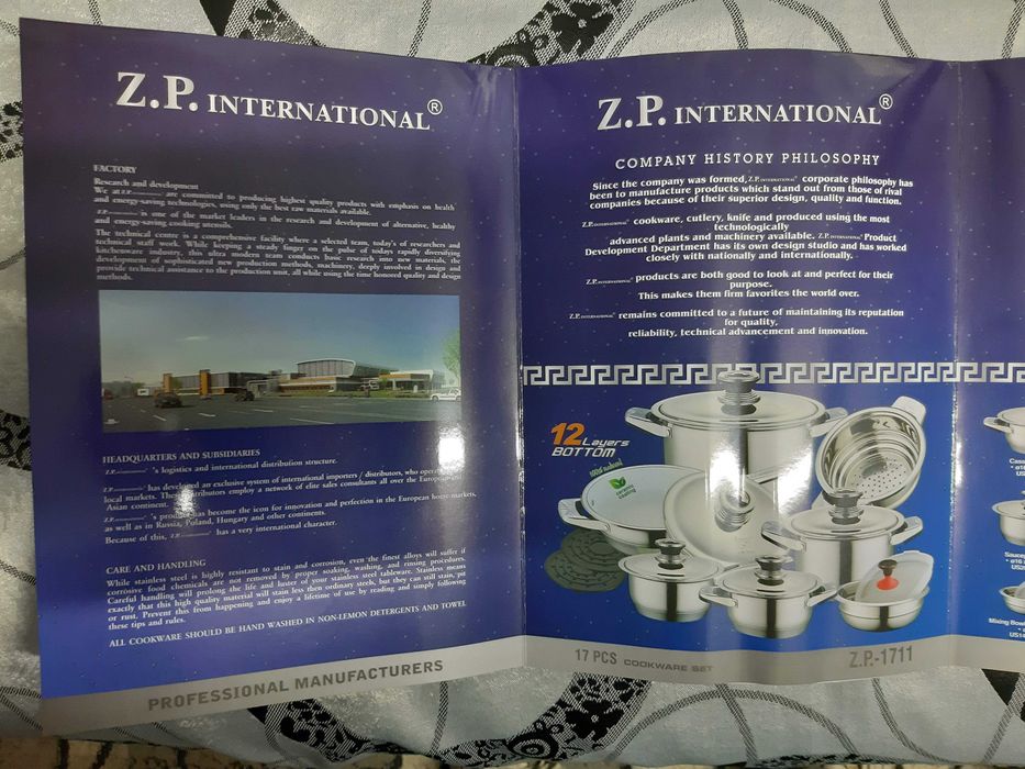 SET Oale ZP International 16 piese NOU