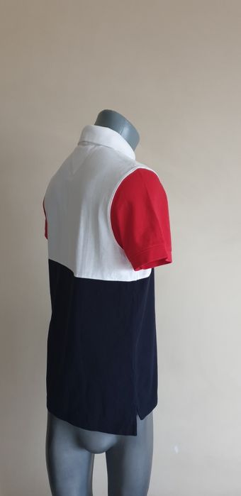 Tommy Hilfiger Colorblock Pique / XS НОВО! ОРИГИНАЛ! Мъжка Тениска!