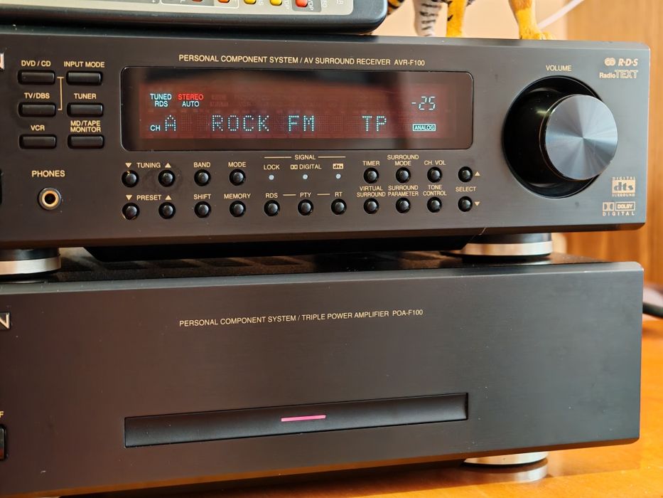 Denon AVR-F100/POA-F100 Luxury Series. Sunet de calibru. Preț fix !