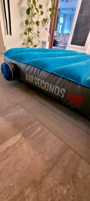 Saltea gonflabilă Quechua Air Seconds 140 – 2 persoane, stare impecabilă