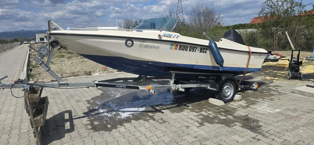 Barca agrement Rally Cranchi 20 cu motor YAMAHA 60 CP  si multe accesorii