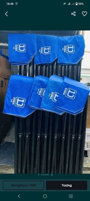 Dima zont original super kochestva
6 qirralik
Hamma razmerlari bor
Sot