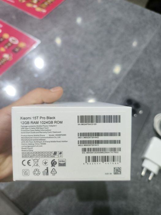 Xiaomi 15T Pro 12/1Tb sotiladi!