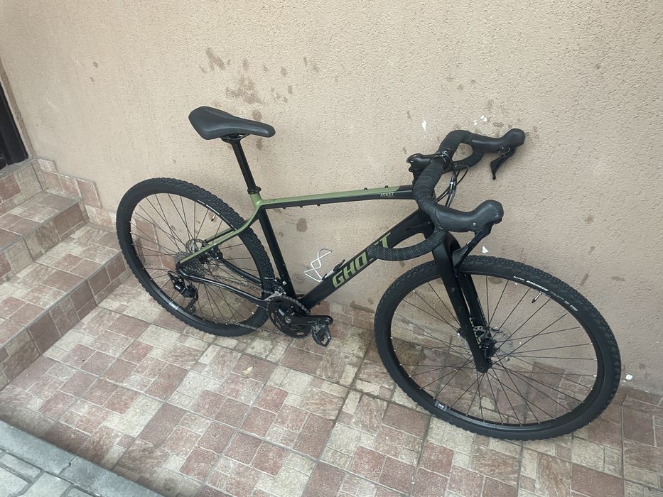 Bicicleta cursiera cyclocross gravel full GRX frane hidraulice