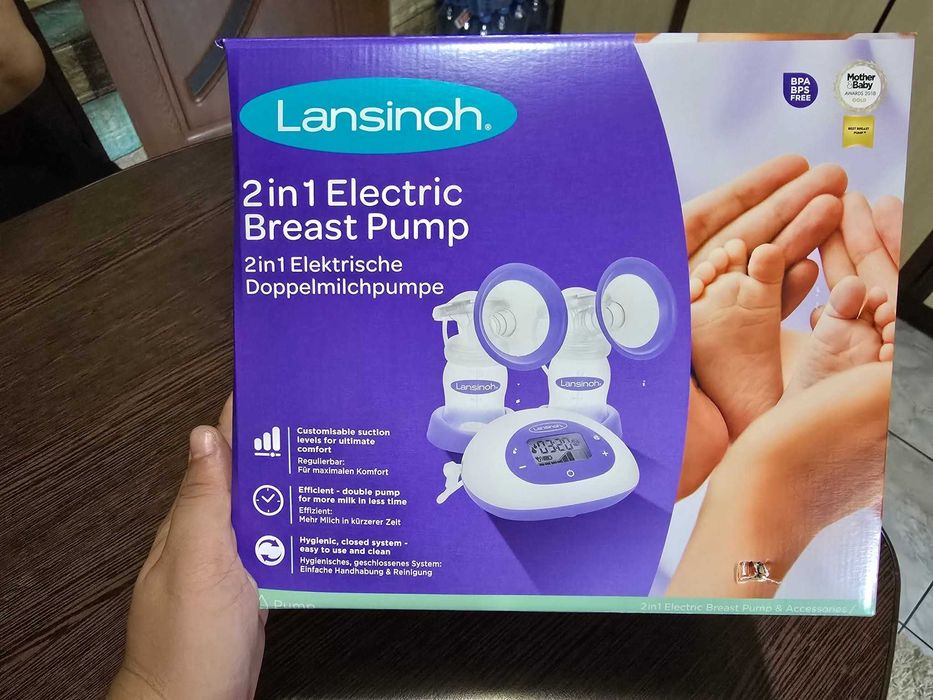 Vând pompa de muls Lansinoh