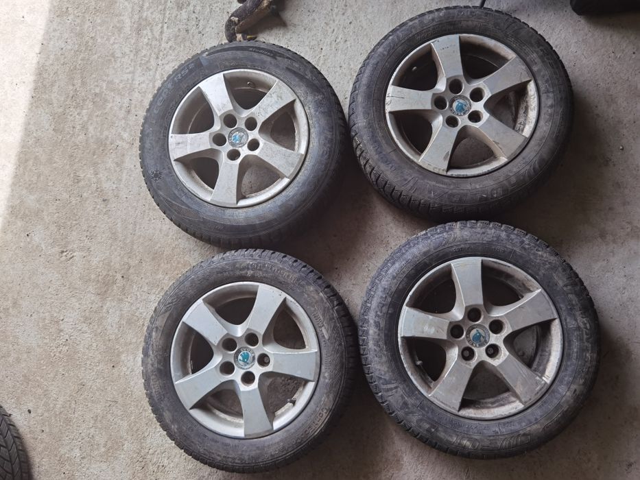 Set 4 jante aliaj 5x100 r14 6j et43 skoda fabia vw polo
