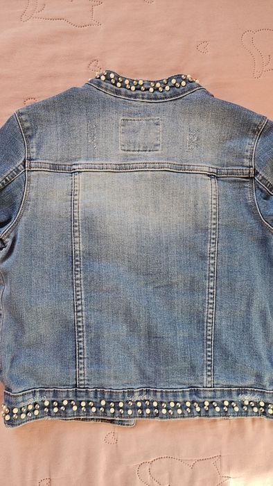 Дънково яке 134см.