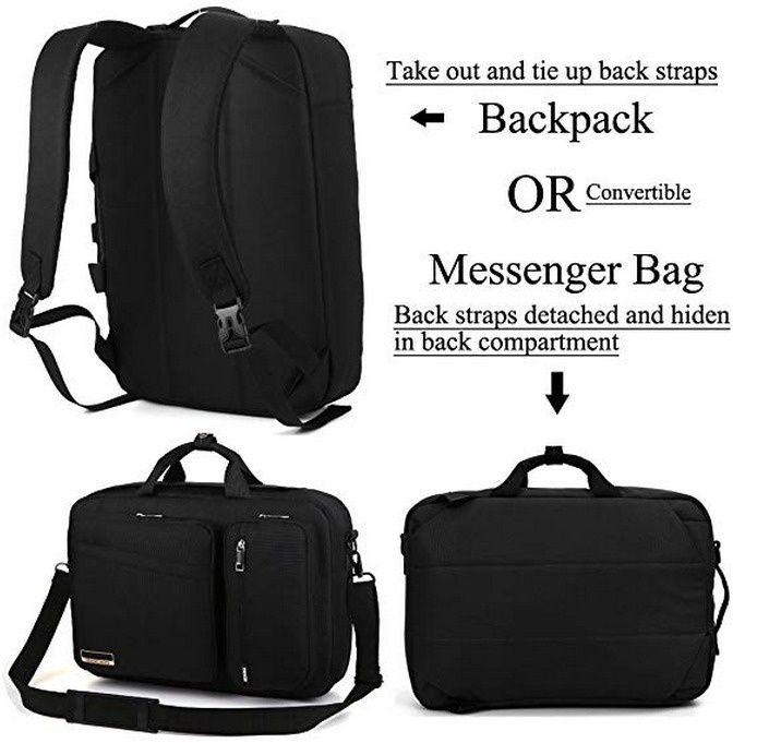 Рюкзак трансформер водоотталкивающий для Ноутбука 15.6"