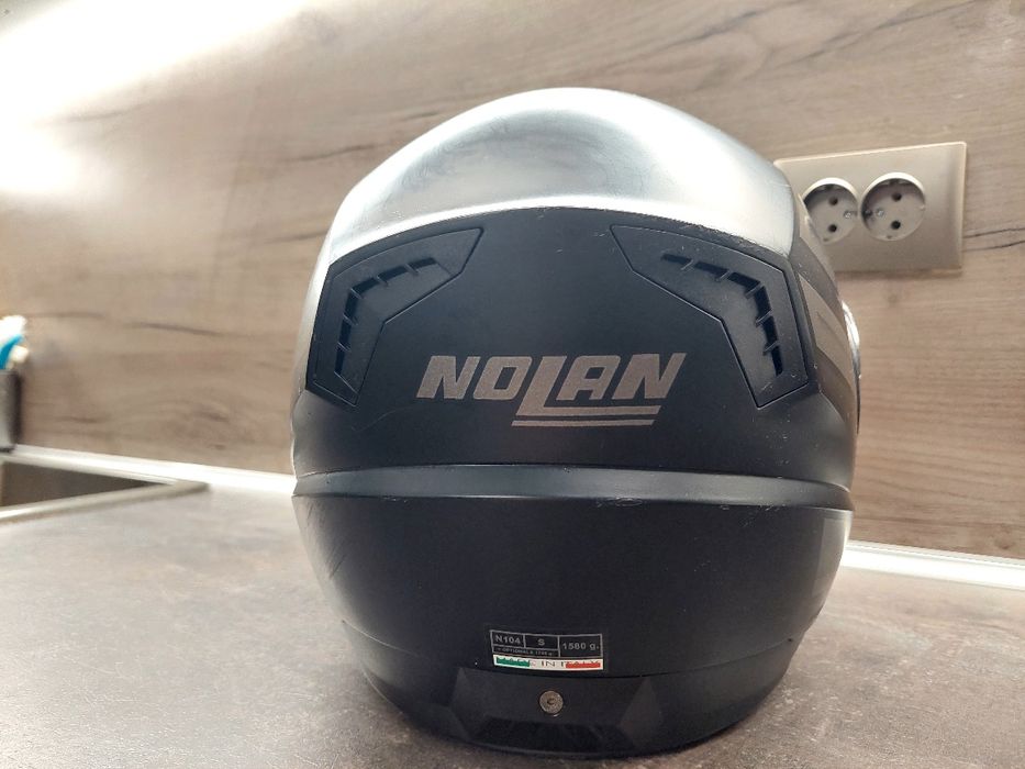 Nolan N104 каска размер S – flip-up, тъмен визьор
Продав
