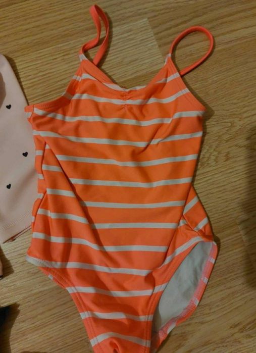 Lot plaja costum baie protectie UV, palarie 1-2 ani marime 86-92.