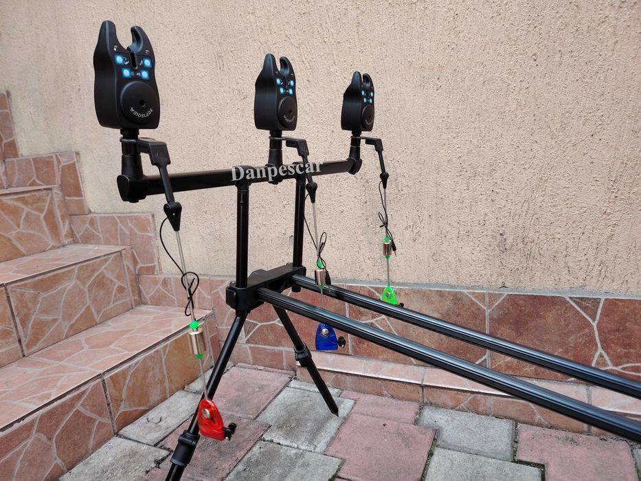 Rod pod (Duo Pod) PRO FL157 full echipat cu 3 avertizori si 3 swingere mkm2