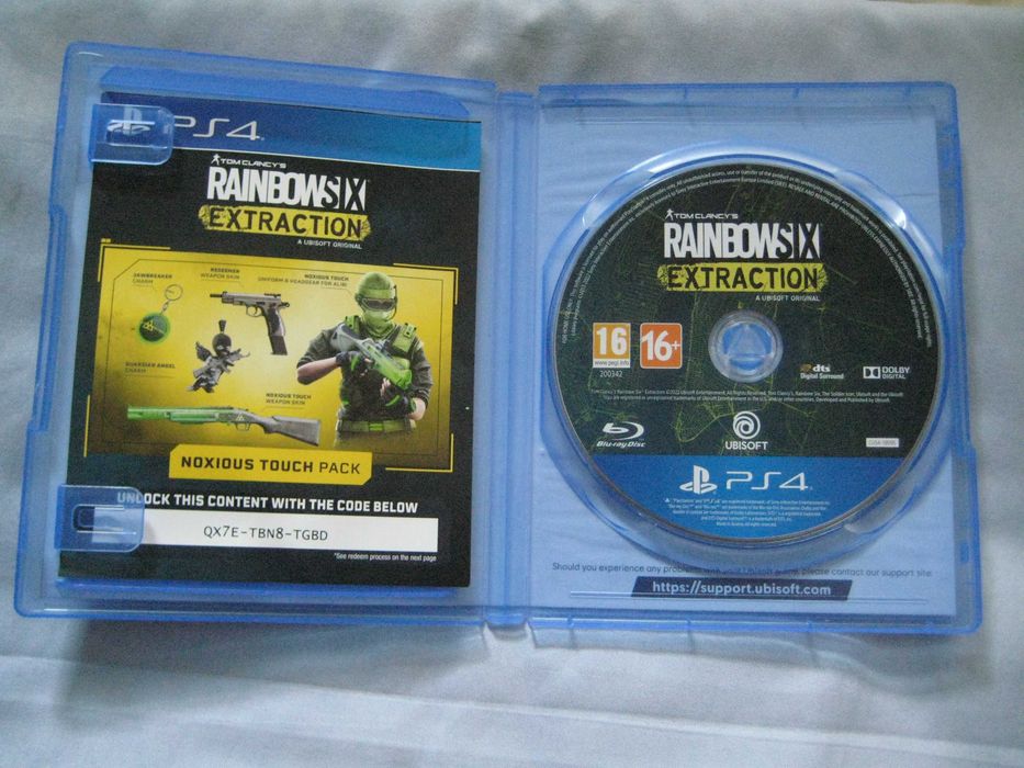 Продавам CD Infinite Warfare за PS4 и Tom Clancy's Rainbow Six Extraction за PlayStation 4