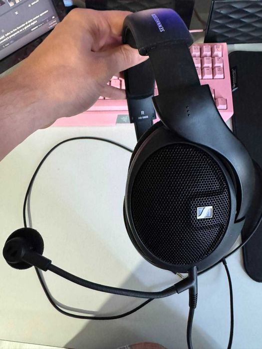 Слушалки Sennheiser HD560S + микрофон Sennheiser HD500 BAM
