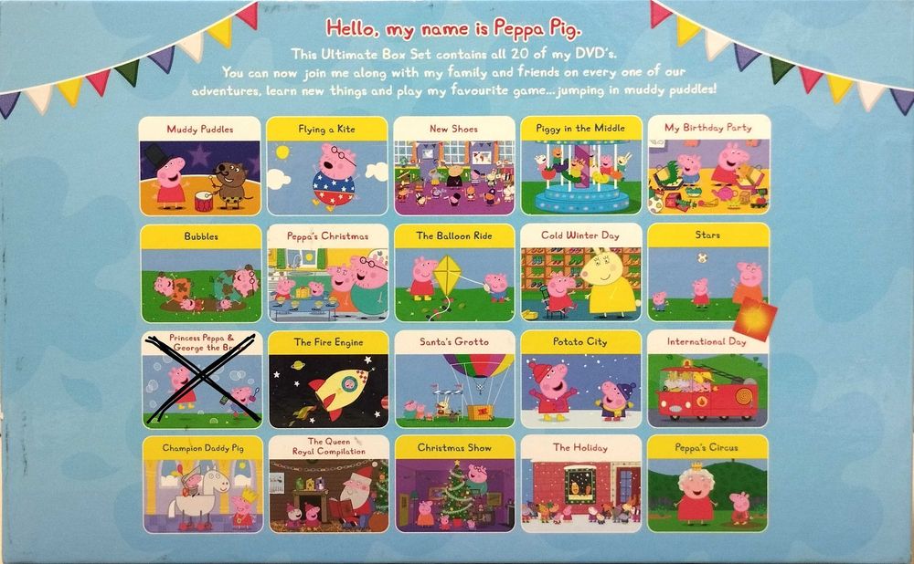 Прасето Пепа: Peppa Pig - Ultimate Collection 20 DVD Set (English)