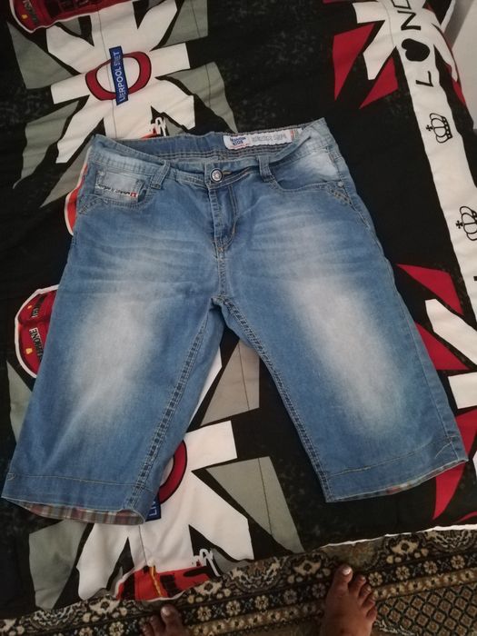 Детски дънкови къси панталони