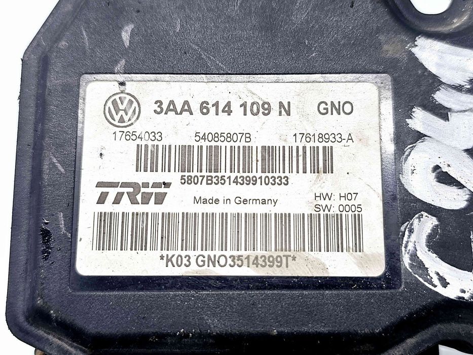 Pompa ABS Volkswagen  Volkswagen Eos (1F7, 1F8) [Fabr 2006-2015] 3AA61