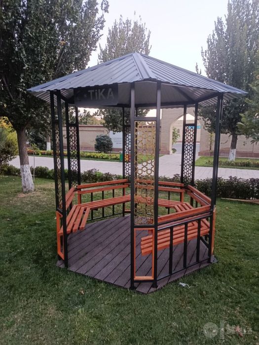 Беседка металлические