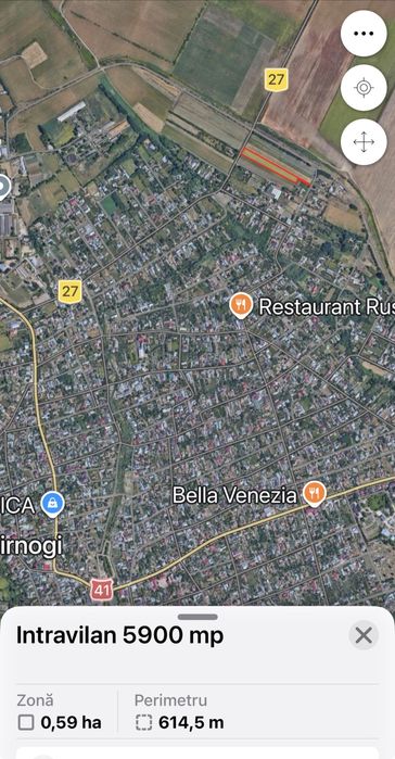 Teren 5900 mp intravilan proprietar