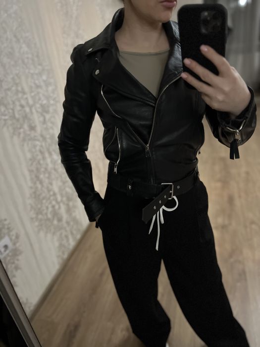 Geci piele  naturala ,zara sau stradivarius