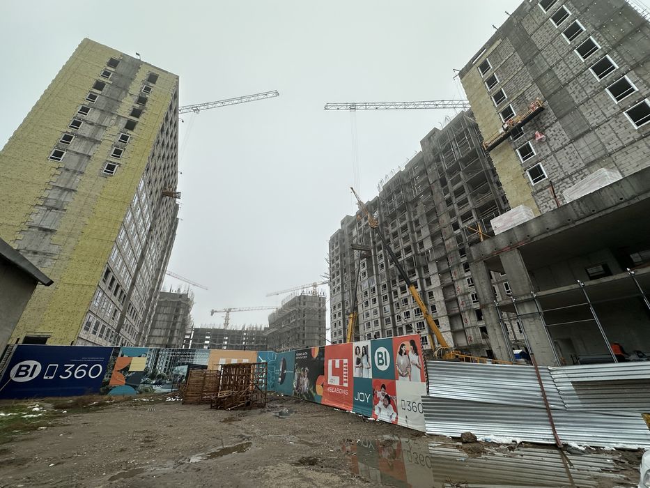 ЖК 4-seasons BI Group 1-бөлмелі