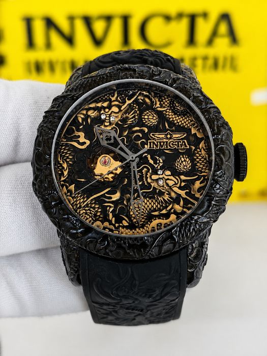 INVICTA Katana automatic Full Black 50 mm, Инвикта нов мъжки часовник