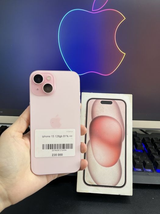 iPhone 15 в идеальном состоянии