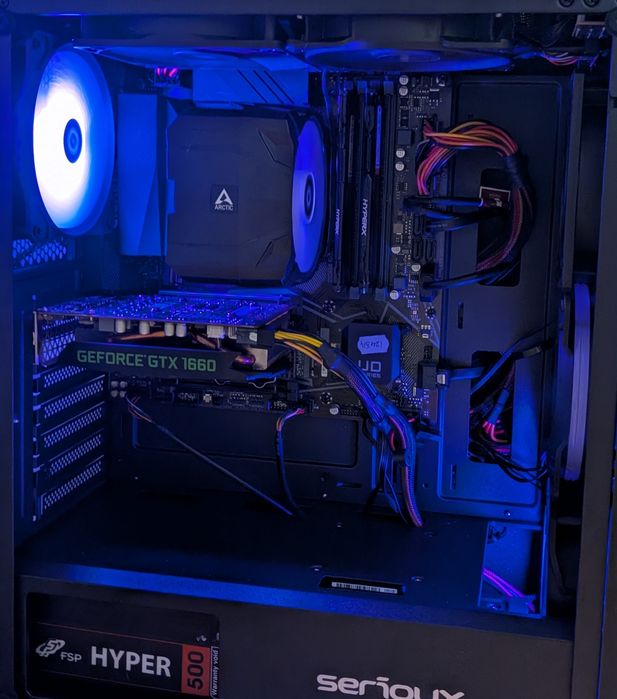 PC Gaming: i5-10600k, 32GB DDR4, GTX 1660, Z490M, 512GB SSD + 2TB HDD