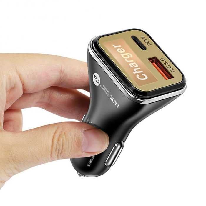 Адаптер за запалка с 2 USB порта 20W - 2458