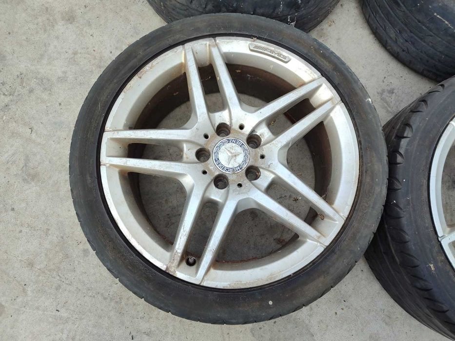 Set 4 Jante aliaj R18 8J 225/40 / 8.5J 255/35 5x112 Mercedes-Benz C W204 2011 / [2007-2014] / (11Y)