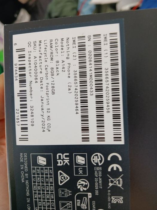 Nothing phone 2a 8/128GB