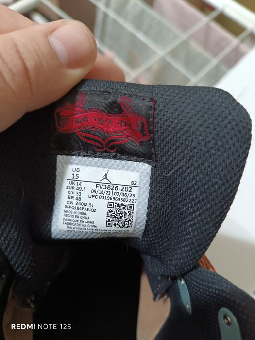 Jordan 6 wintersize 49,5