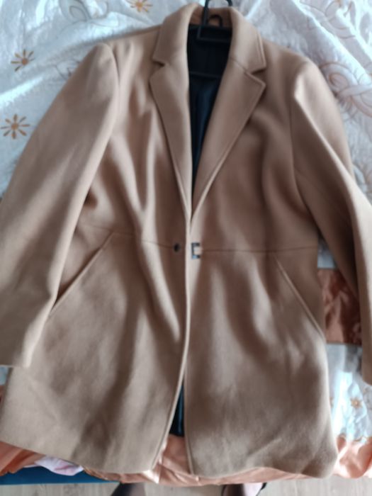 Пальто бежевый Сергио