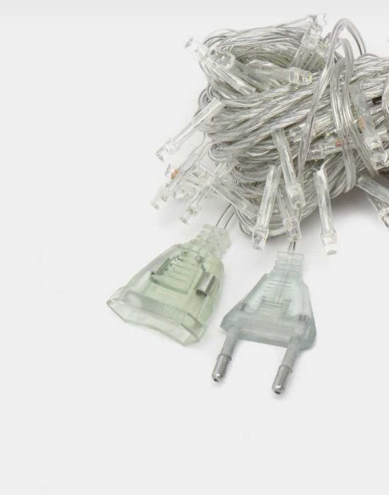 Новогодняя светодиодная гирлянда для елки, украшение интерьера.