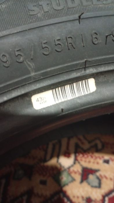 Зимние шины новые 195"55"16