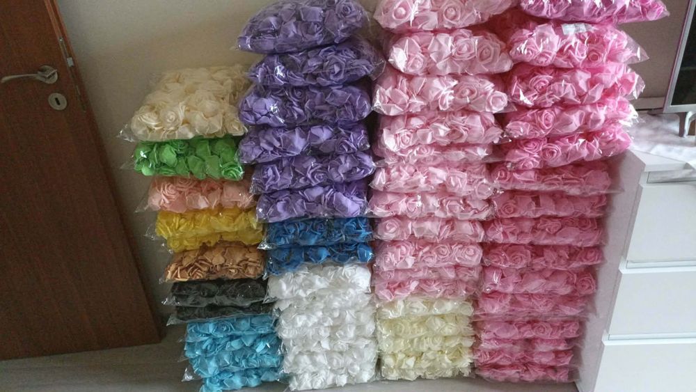 Продавам рози от фоам 7 см