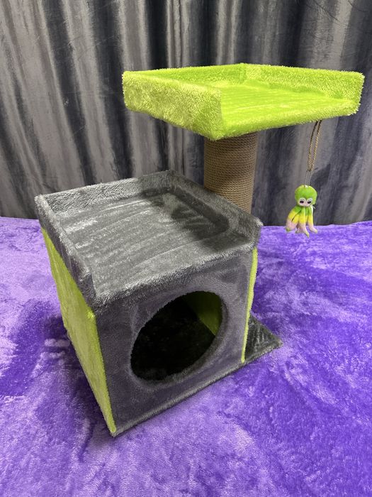 Домик-Когтеточка для кошек [ДОСТАВКА БЕСПЛАТНАЯ]