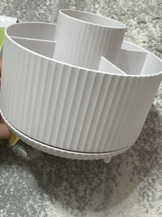 Органайзер пластик белый