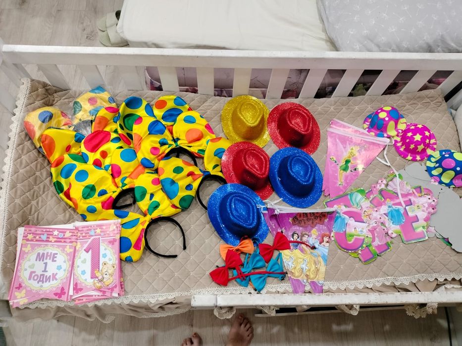 Продам для оформления день рождения 1 годик для малышки