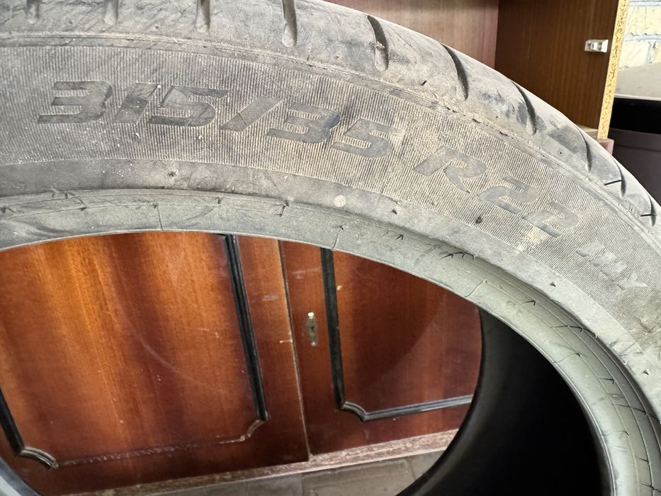 Продаётся Болон Pirelli P ZERO 315/35/R22   Б/У Отличном состоянии!
