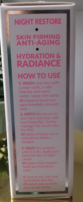 Ser față cu retinol Biovene Barcelona nou, în cutie