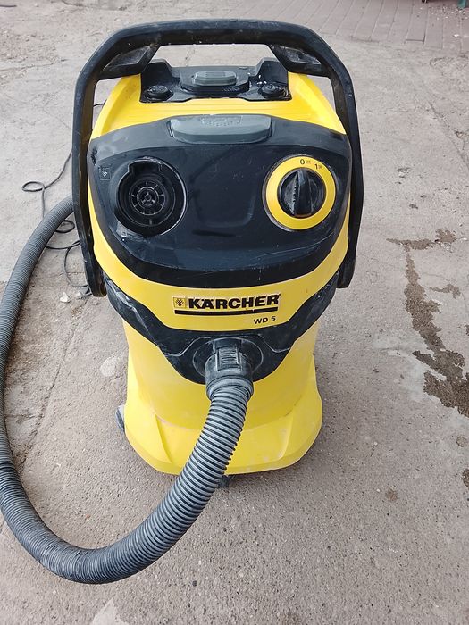 VandAspirator fara sac KARCHER WD 5 V-25/5/22, 25l, 1000W, 71dB, galben