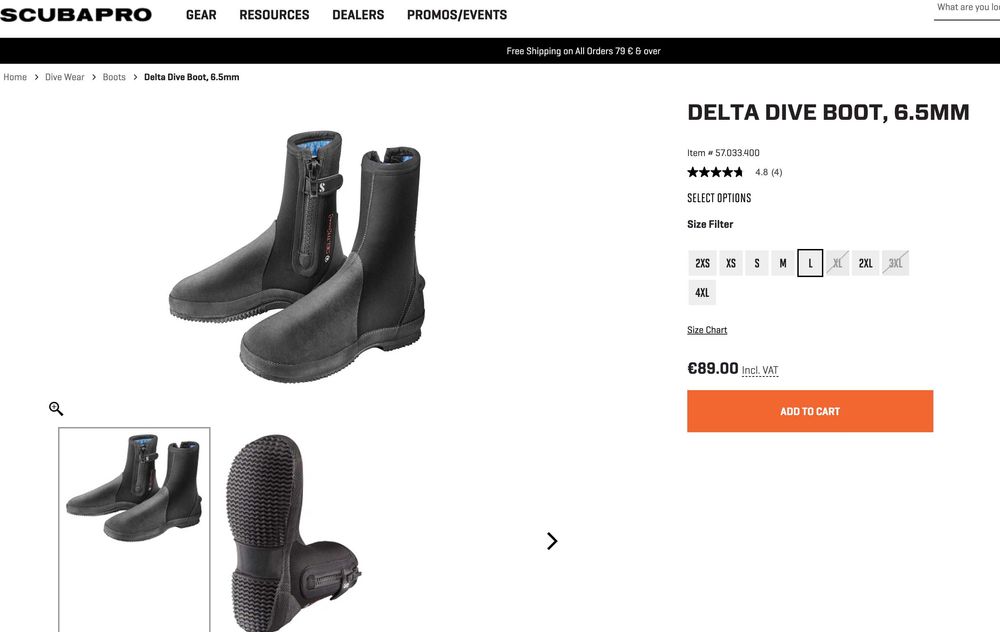 Echipament complet Scuba Diving
* Costum + Ghete + Manusi