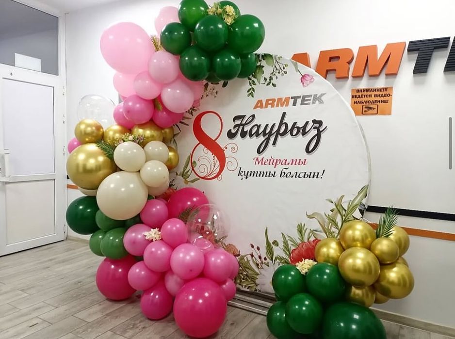 Фотозоны оформления на 8 марта