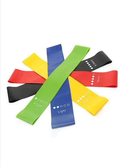 Комплект ластици за тренировка 5 броя