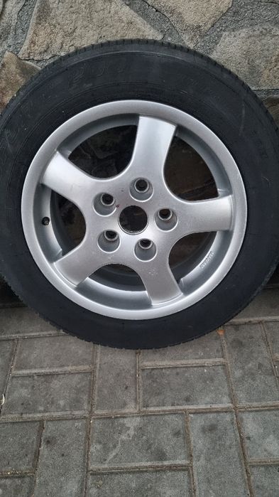 Jante Borbet R15 5x120 cu anvelope vară 185/65R15