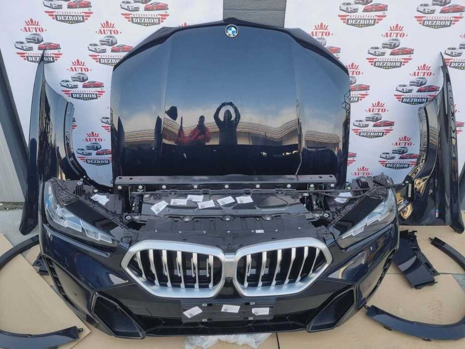 Fata completa Bmw X6 G06 LCI 0 KM M-PACK Carbonschwarz Metallic (416)