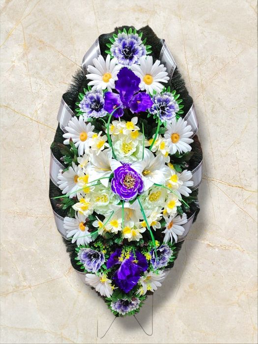 Ритуальные услуги. Венки, гробы, кресты, оградки